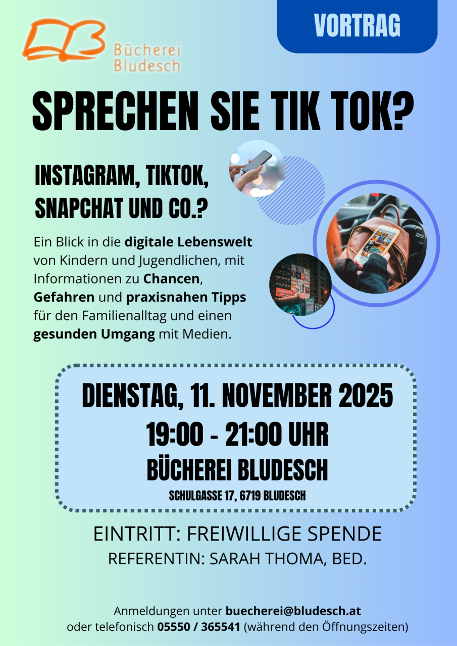 Plakat Sprechen Sie Tik Tok?