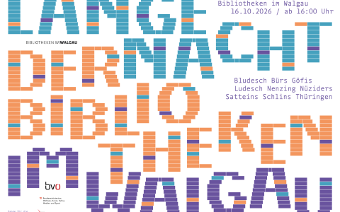 Lange Nacht der Bibliotheken Programm
